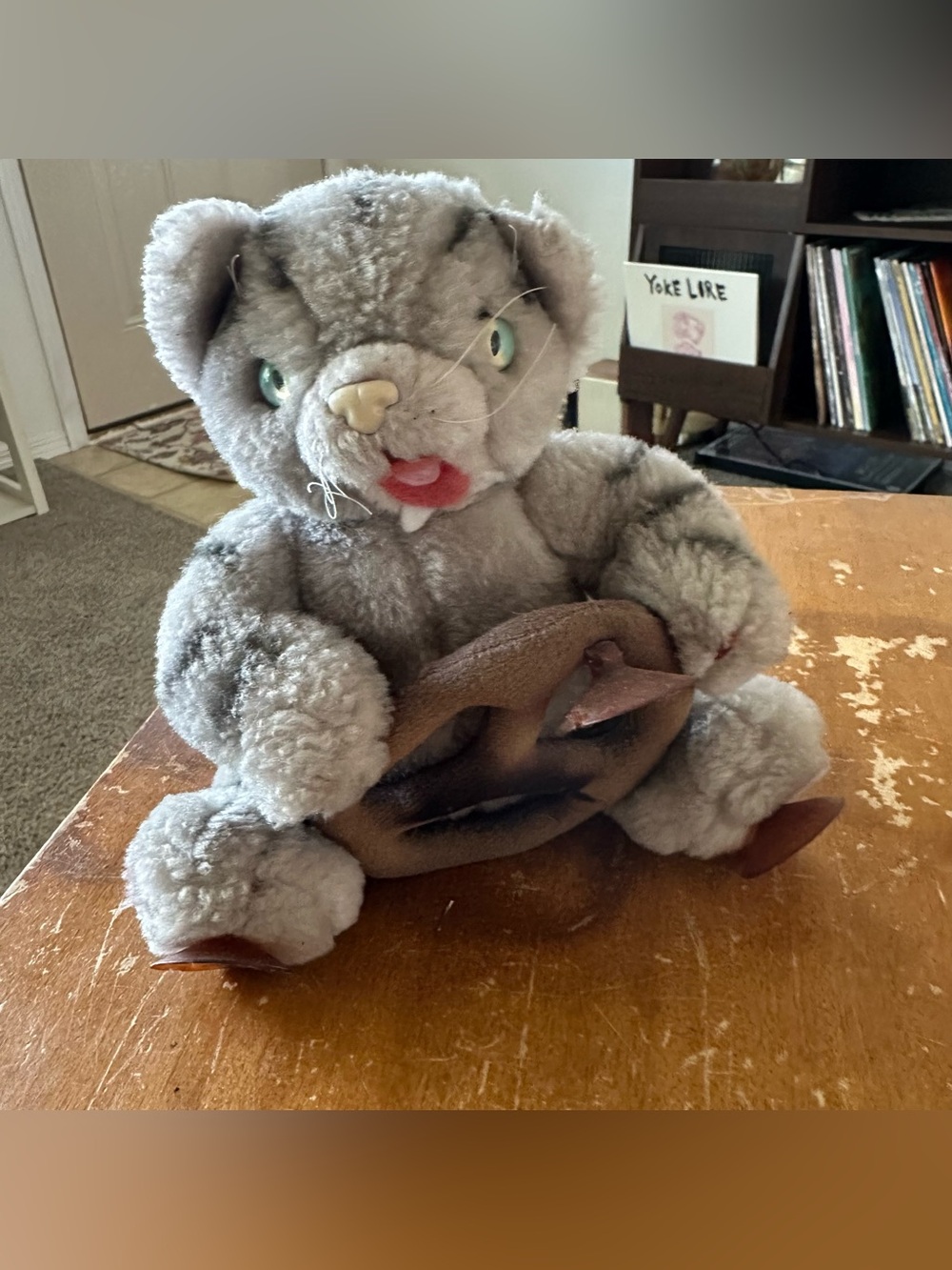 Dakin TOONCES “Stuck on You” Cat Plush Toy Dol 1992 Broadway Video NBC SNL